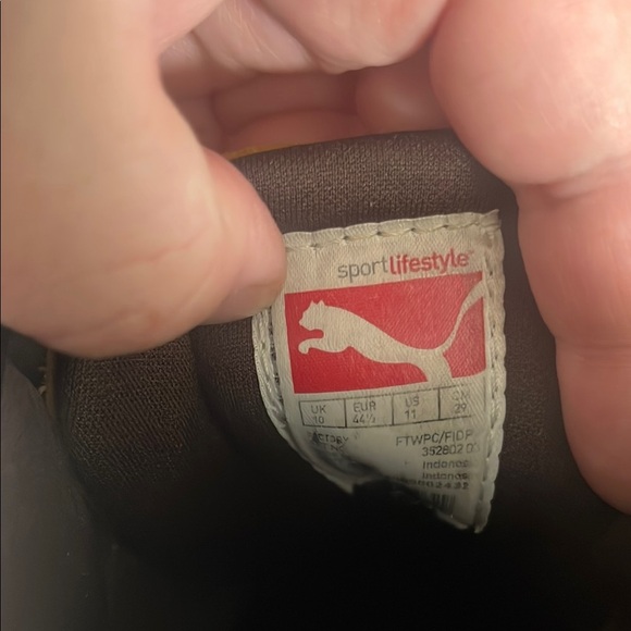 Puma Tan Sneakers with Moccasin-Style Design - Picture 6 of 9